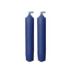 Rustik lys whale blue 2 stuks Rustik Lys kleine dinerkaarsen - 2 Stuks - Blauw ( Whale Blue)