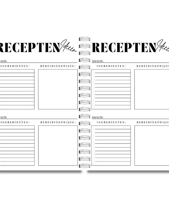 Maaltijdplanner - Voor Efficiënt en Stressvrij Koken