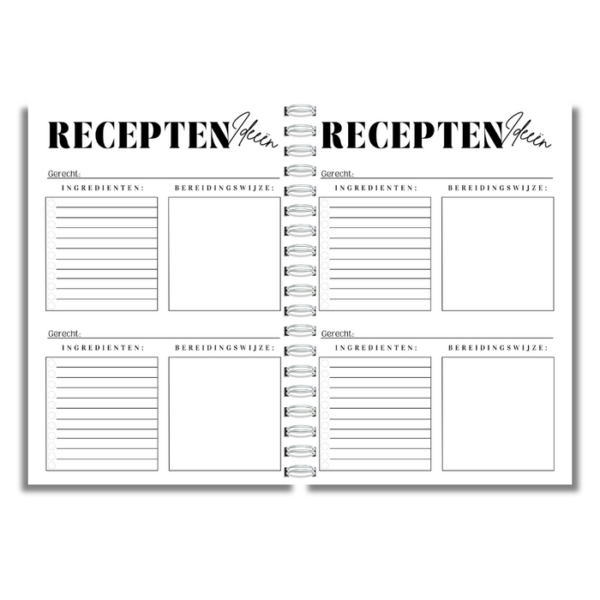 Maaltijdplanner - Voor Efficiënt en Stressvrij Koken