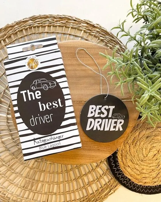 Autogeurhanger – Best Driver: Stijlvol cadeau voor elke autorijder