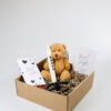 Cadeaupakket veel liefs - Chocolade, knuffelbeertje, kaars en kandelaar Cadeaupakket veel liefs - Chocolade, knuffelbeertje, kaars en kandelaar