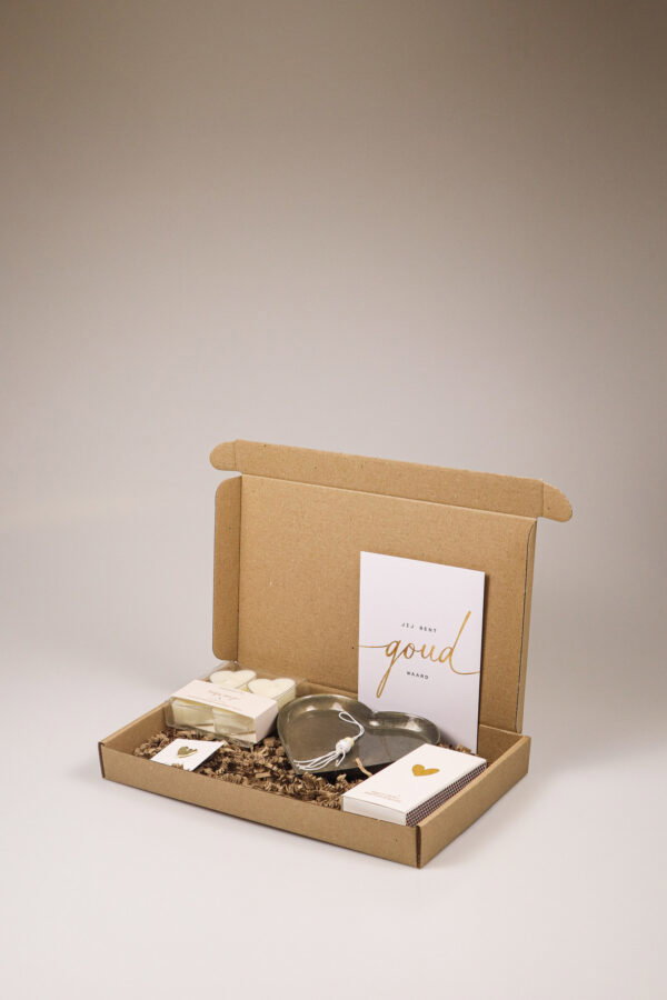Brievenbus Cadeau - Jij bent goud waard - Een stralend geschenk Brievenbus Cadeau - Jij bent goud waard - Een stralend geschenk