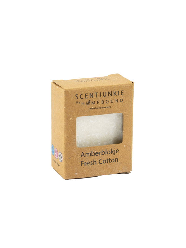 Amberblokje Fresh Cotton – Langdurige frisheid - Créme