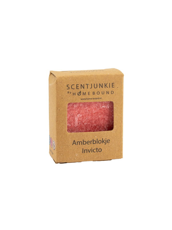 Amberblokje invicto roze – Frise geur - Roze