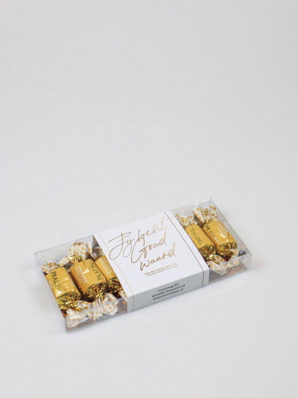 Chocolaatjes in een blister - Jij bent goud waard Chocolaatjes in een blister - Jij bent goud waard