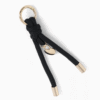 Keycord - Bagcharm - Zwart met hartje