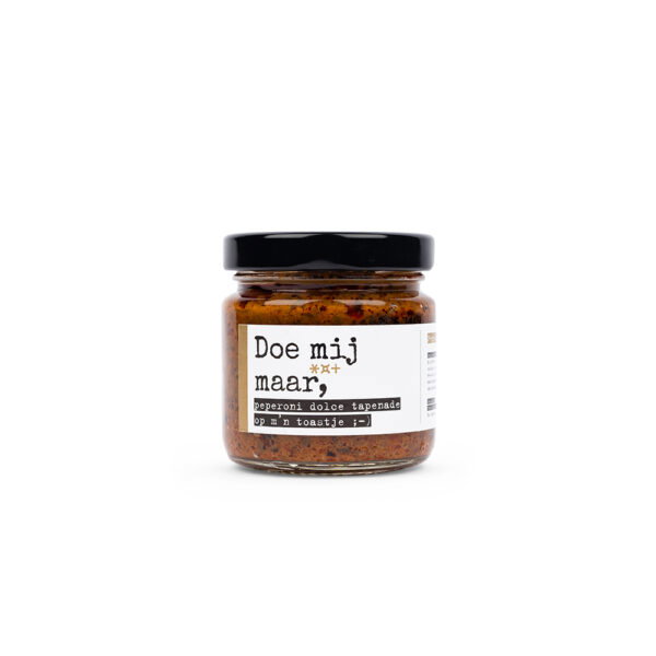 Giving Delicious – Peperoni Dolce Tapenade | Zoet & Pittig