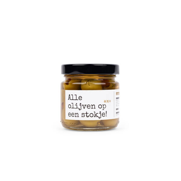 Giving Delicious – Piment Olijven op een Stokje