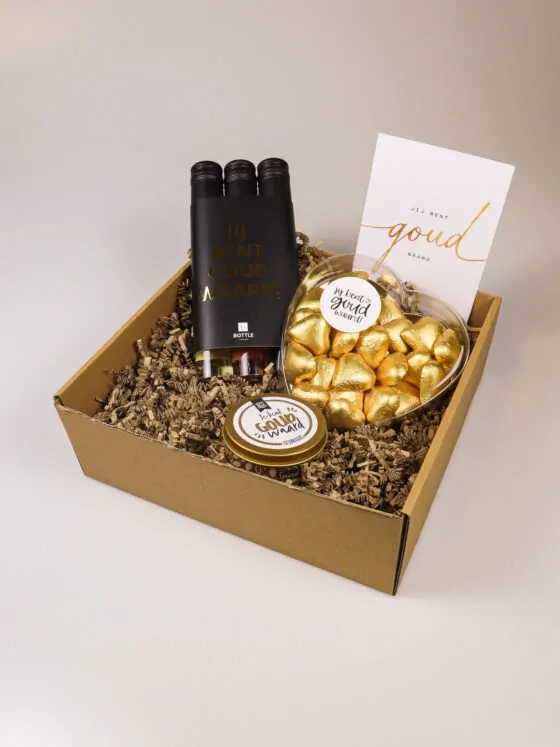 Cadeaupakket – Jij bent GOUD waard!