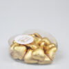 Chocolade praline hartjes goud - Jij bent goud waard
