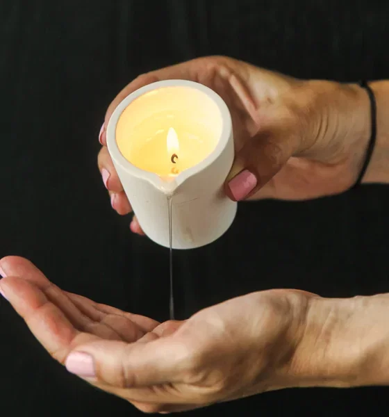 Massagekaars - Warm hug - calming sandalwood