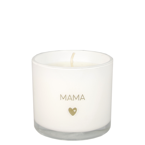 Geurkaars mama met wens-armbandje – Fresh Cotton