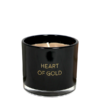 Geurkaars met wens-armband - Heart of gold - Warm Cashmere