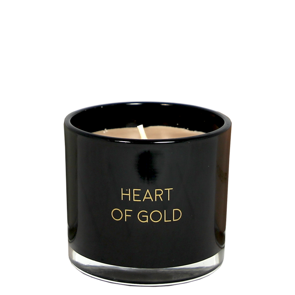 Geurkaars met wens-armband - Heart of gold - Warm Cashmere