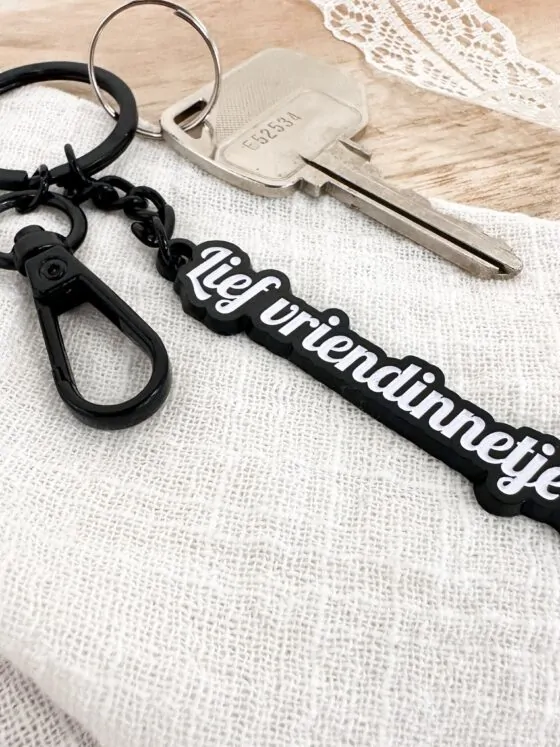 Sleutelhanger | Lief vriendinnetje