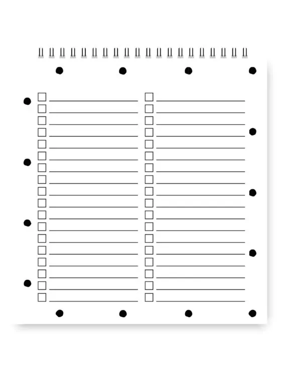 To-Do Boekje – Spiekbriefjes van de Meester | 50 Pagina’s