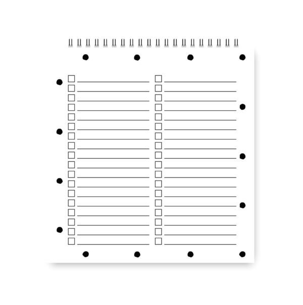 To-Do Boekje – Spiekbriefjes van de Meester | 50 Pagina’s