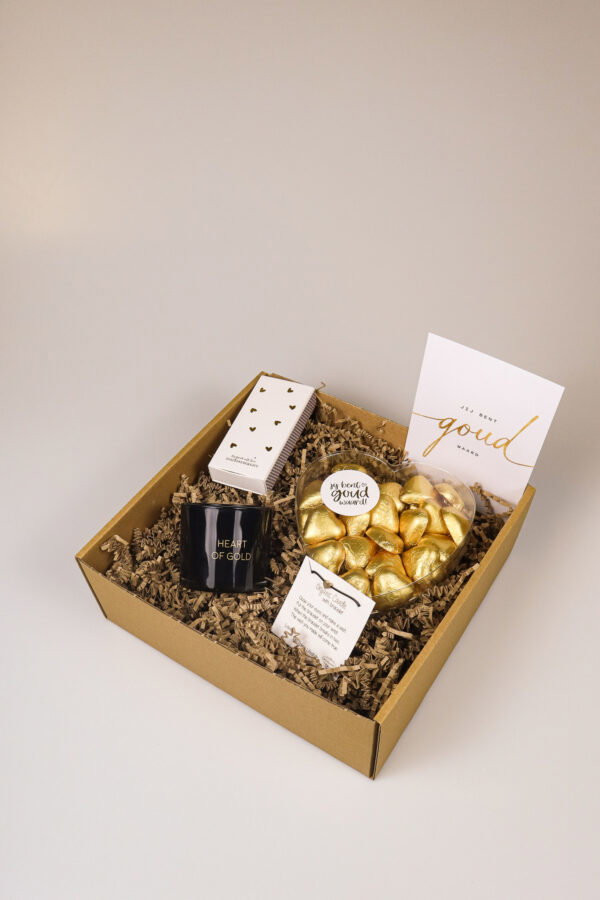 Cadeaupakket Jij bent goud waard – Compleet & liefdevol