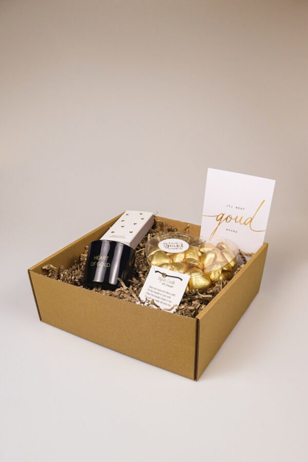 Cadeaupakket Jij bent goud waard – Compleet & liefdevol