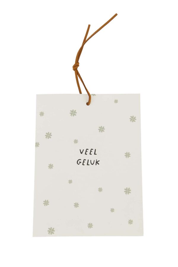 Zusss geurzakje veel geluk wit/groen