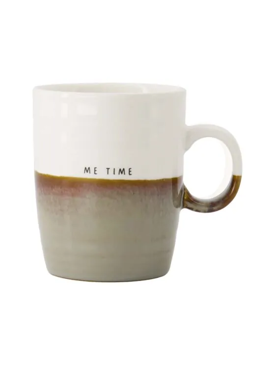 Theemok me time wit/grijsblauw Theemok me time wit/grijsblauw