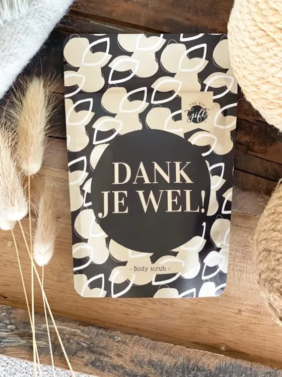 Body scrub - Dankje wel