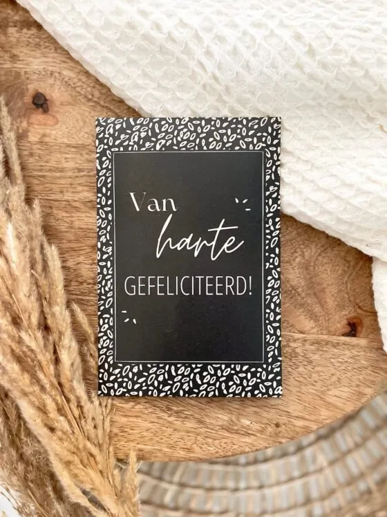 Geurzakje - Gefeliciteerd