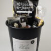 Borrel emmer cadeau - chips, notjes, borrelschaaltjes & kaartspel