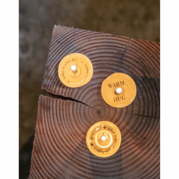 Waxinelichtjes - Living Secret Message – Verrassing in elk vlammetje