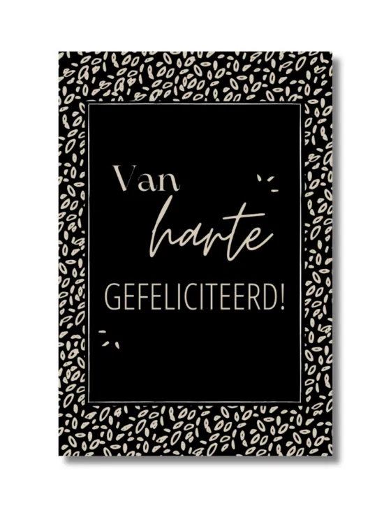 Geurzakje - Gefeliciteerd