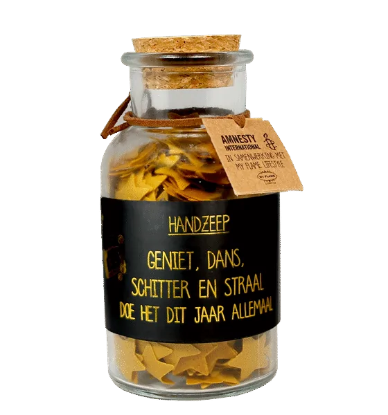 Handzeep Confetti - Geniet, dans, schitter en straal Handzeep Confetti - Geniet, dans, schitter en straal