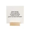 Quote blockie Kleine teentjes – Lief kraamcadeautje in miniformaat Quote blockie Kleine teentjes – Lief kraamcadeautje in miniformaat