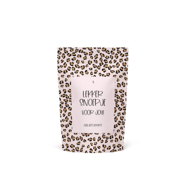 Snoepzak Mini Pink Leopard – Lekker snoepje voor jou
