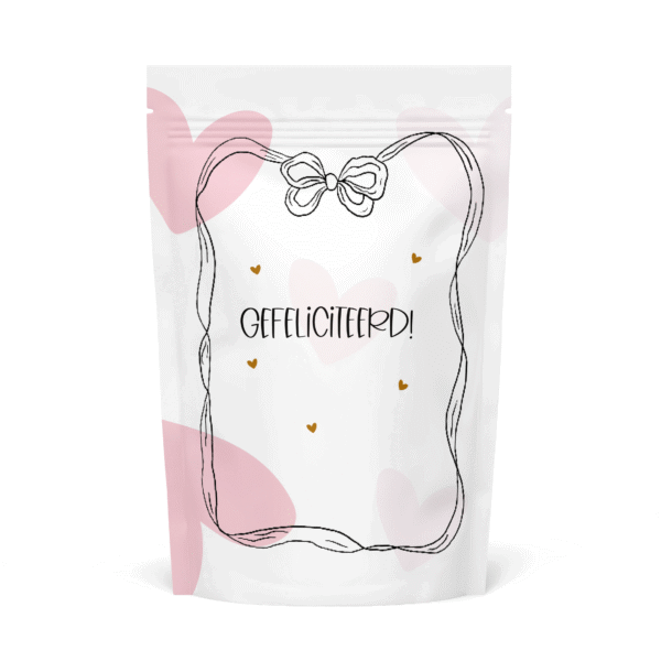 Snoepzak Gefeliciteerd! – Zoet en feestelijk cadeau
