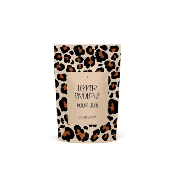 Snoepzak mini Leopard – Lekker snoepje voor jou
