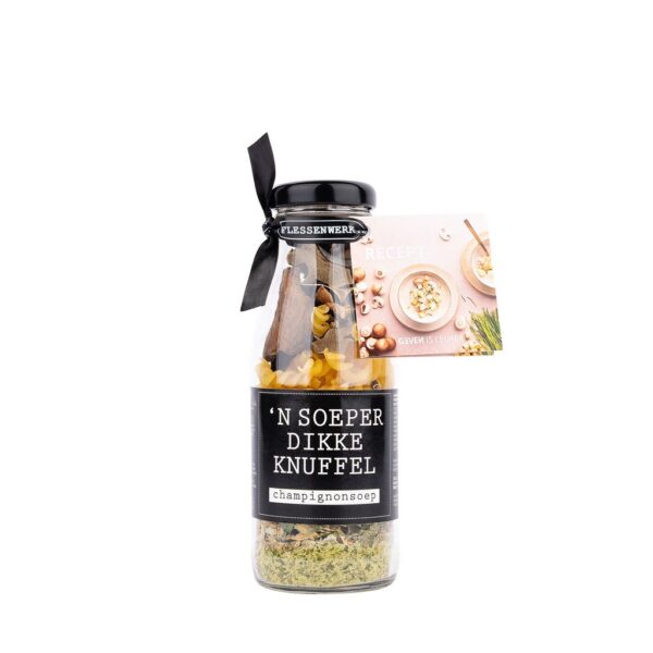 Fles soepmix Champignon - 'N soeperdikke knuffel