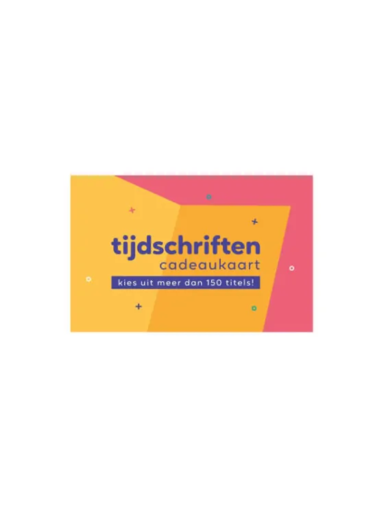 Cadeaubon - Tijdschriften cadeaukaart