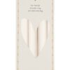Zusss set van 4 rustieke kaarsen 20cm - off white Zusss set van 4 rustieke kaarsen 20cm - off white