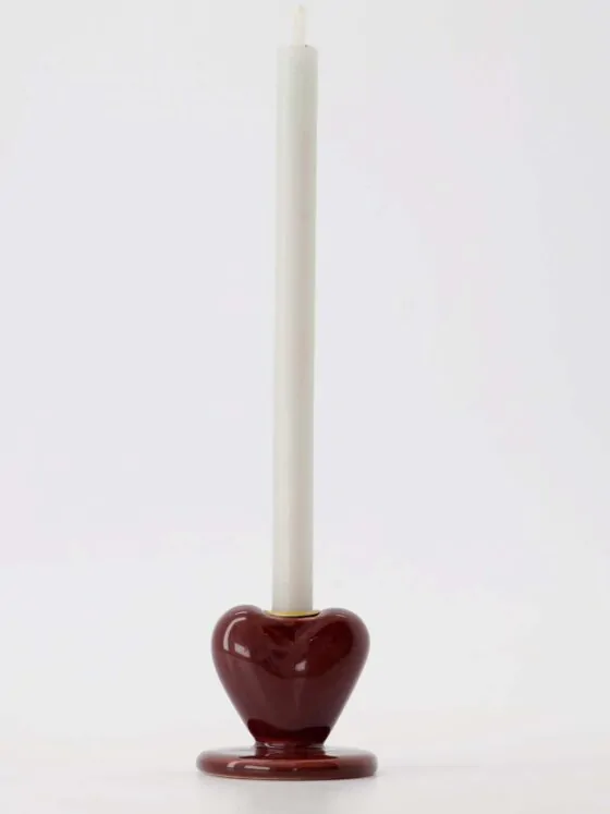 Zusss kandelaartje keramiek hartje
