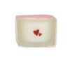 geurkaars in wikkel happy you and me wit/rood