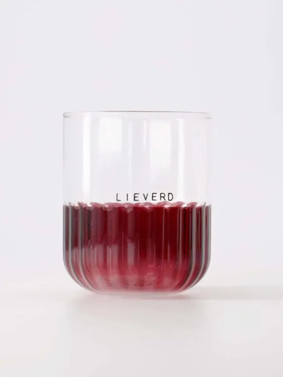 Zusss drinkglas lieverd transparant
