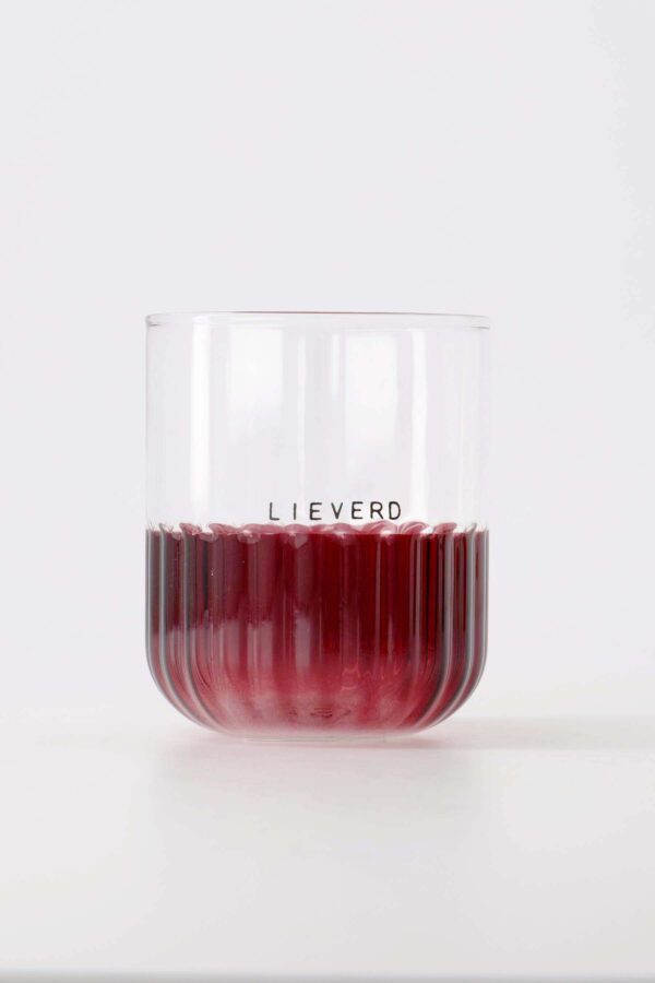 Zusss drinkglas lieverd transparant