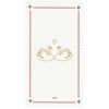 Zusss servetten rechthoek magische momenten wit/donkerrood Zusss servetten rechthoek magische momenten wit/donkerrood