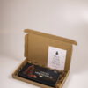 Brievenbus kerstcadeau met 3D kerstboom chocolade