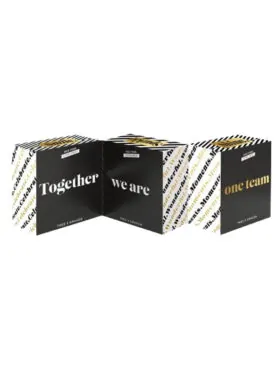 Thee complimenten selectie – Together we are one team