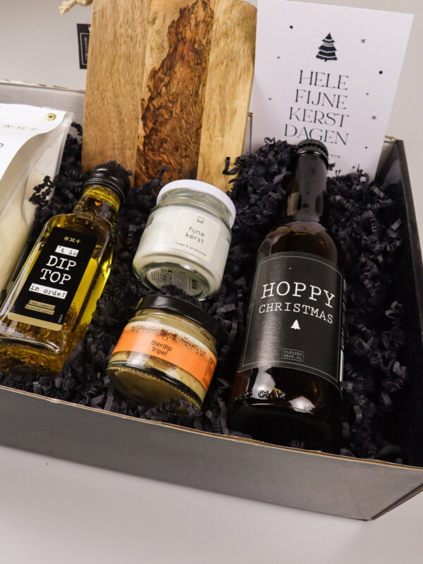 Kerst cadeaupakket met bier en focaccia – voor echte genieters