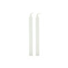 Witte extra smalle kaarsen – set van 2