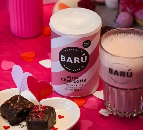 Chai Latte Pink 250g – Roze latte met chai kruiden en zwarte thee