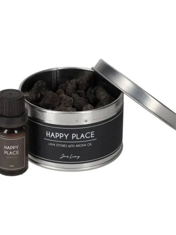 Lavastenen Met Aroma Olie