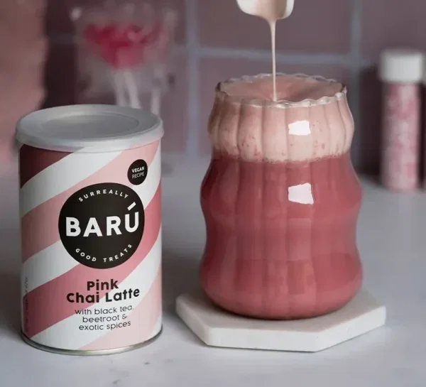 Chai Latte Pink 250g – Roze latte met chai kruiden en zwarte thee